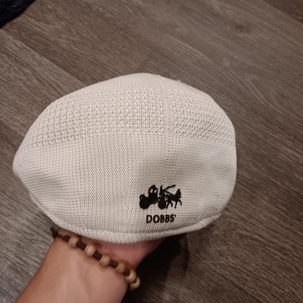 Vintage 90s Dobbs Cream Men's Hat Sz XL
